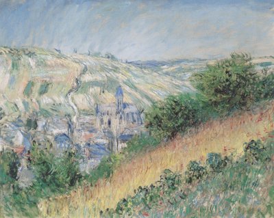 View of Vétheuil by Claude Monet